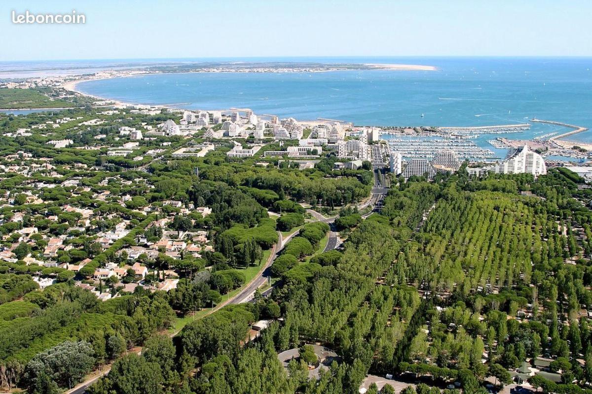 La Mer Et La Plage Au Bout Du Parc Appartement 4 Couchages Avec Jardin La Grande Motte Exteriör bild