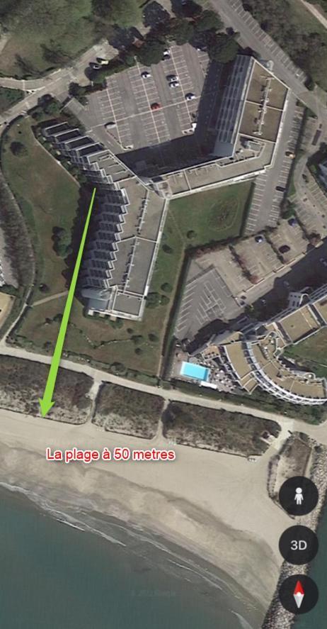 La Mer Et La Plage Au Bout Du Parc Appartement 4 Couchages Avec Jardin La Grande Motte Exteriör bild