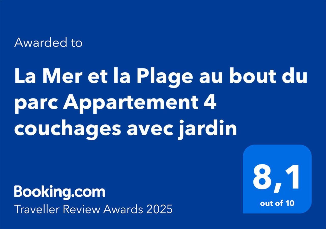 La Mer Et La Plage Au Bout Du Parc Appartement 4 Couchages Avec Jardin La Grande Motte Exteriör bild